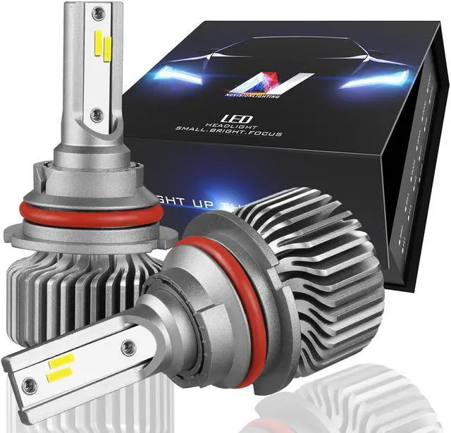 Main image of NUVISION LIGHTING NVL-SLS-9004 Nuvision Pair 9004 HB1 Slim LED Headlight High / Low Beam Fog Lamp Light Bulbs Conversion HID Kit