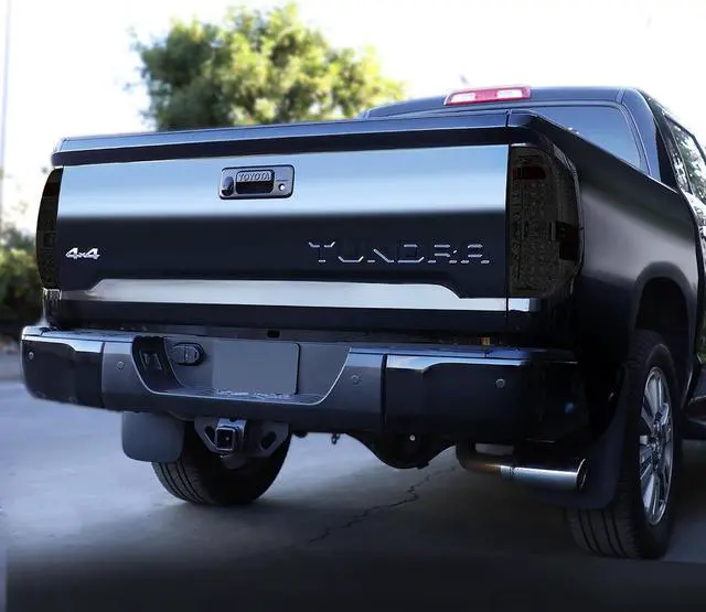 Alt view image 7 of 7 - DNA Motoring TL-TTU15-LED-CH-SM For 2014 to 2018 Tundra Pair Smoked Housing Full LED Tail Light Brake / Reverse Lamps