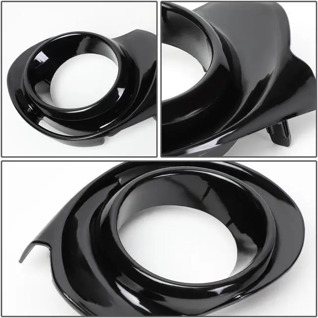 Alt view image 4 of 7 - DNA Motoring FL-ZTL-284-SM For 2015 to 2018 Toyota Prius C Pair Front Bumper Fog Light Lamp+Switch+Bezel Smoked Lens 16 17