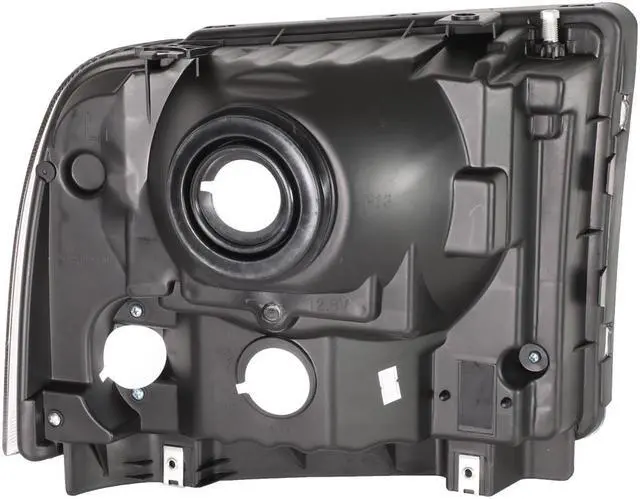 Alt view image 5 of 6 - DNA Motoring OEM-HL-0025-L For 2005 to 2007 Ford F250 F350 F450 F550 Super Duty Pair Factory Style Headlight Lamp Assembly Left / Driver Side 06 Black FO2502217 FO2502217