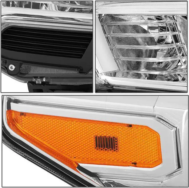 Alt view image 3 of 5 - DNA Motoring OEM-HL-0084-R For 2016 to 2018 Toyota Tacoma Right / Passenger Side Factory Style Projector Headlight Headlamp 17 TO2503242