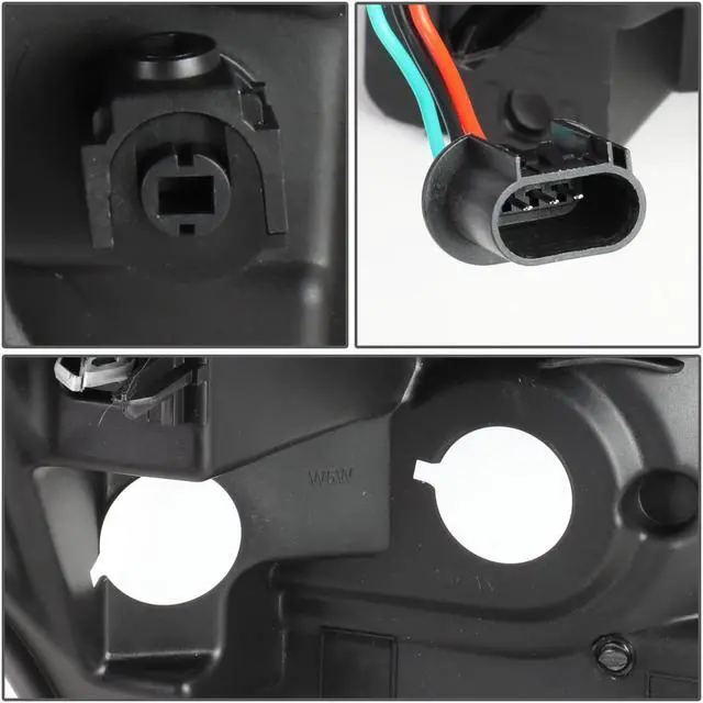 Alt view image 4 of 7 - DNA Motoring HL-HPL-LED-FSU13-SM-AM-T2 For 2011 to 2016 Ford F250 F350 F450 F550 Super Duty Smoked Housing Amber Corner 3D LED E-Styling DRL Projector Headlight Headlamps 12 13 14 15