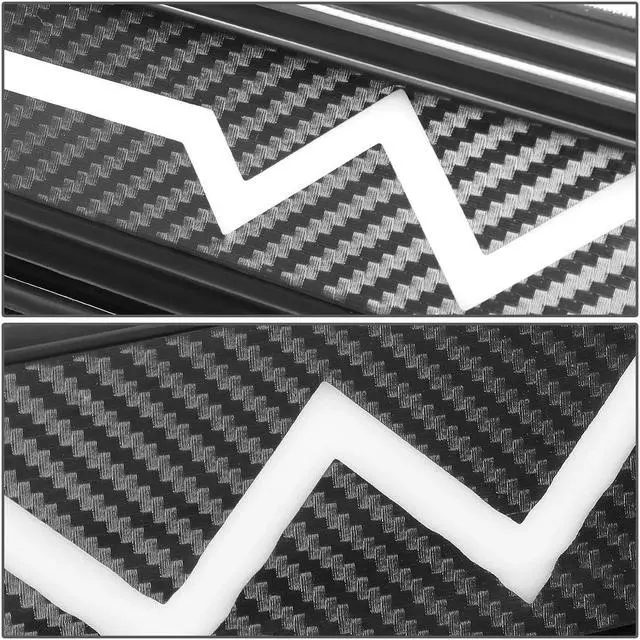 Alt view image 4 of 7 - DNA Motoring 3BL-TTU07-3D-T5-LED-BK For 2007 to 2017 Toyota Tundra Sequential LED Heart Rate Style Signal Tail Center 3rd Third Brake Light 08 09 10 11 12 13 14 15 16