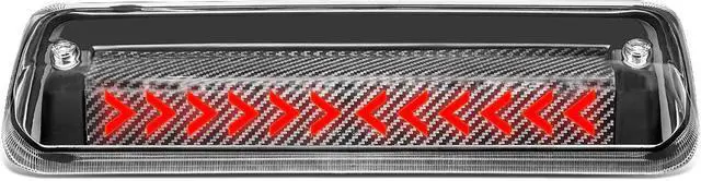 Main image of DNA Motoring 3BL-F15004-3D-T3-LED-BK For 2004 to 2010 Ford F-150 Explorer Sport Trac Sequential LED Arrow Style Signal Tail Center 3rd Third Brake Light 05 06 07 08 09
