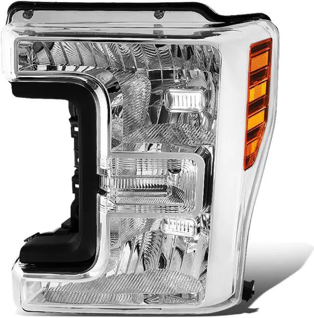 Main image of DNA Motoring OEM-HL-0100-L For 2017 to 2020 Ford F250 F350 F450 F550 Super Duty Factory Style Headlight Lamp Assembly Left / Driver Side 18 FO2502353 FO2502353