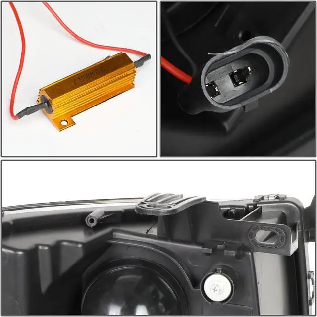 Alt view image 5 of 7 - DNA Motoring HL-HPL-CSIL07-G3-CH-AM For 2007-2014 Chevy Silverado 1500 2500HD 3500HD LED DRL+ Sequential Turn Signal Projector Headlight Headlamp Smoked 08 09 10 11 12 13