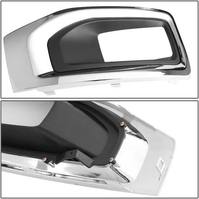 Alt view image 5 of 7 - DNA Motoring FL-ZTL-263-SM For 2015 to 2018 GMC Yukon/XL Pair Front Bumper Lamp LED Fog Light Lamp+Bezel+Switch Smoked Lens 16 17