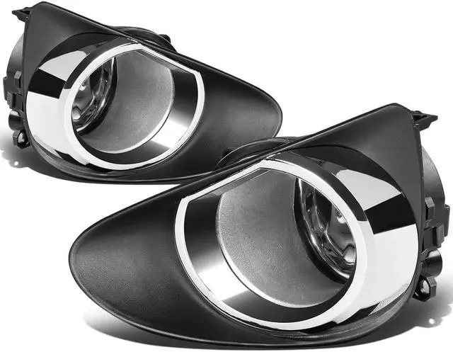 Alt view image 3 of 6 - DNA Motoring FL-TYARIS12-CH For 2012 to 2014 Toyota Yaris Driving Bumper Fog Light+Bulbs+Switch (Clear Lens) - 3rd Generation XP130 13