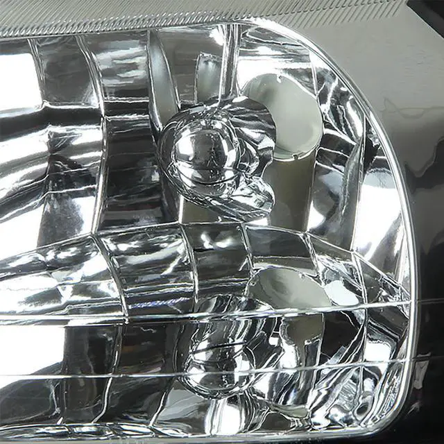 Alt view image 2 of 5 - DNA Motoring OEM-HL-0013-L For 1999 to 2004 Ford Mustang 1PC Factory Style Headlight Headlamp Assembly Left / Driver Side (Chrome) 00 01 02 03 FO2502177