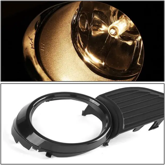 Alt view image 3 of 6 - DNA Motoring FL-ZTL-220-SM For 2011 to 2017 Toyota Sienna Pair Driving Bumper Fog Light Lamp+Bezel+Switch Black Ring Smoked Lens 12 13 14 15 16