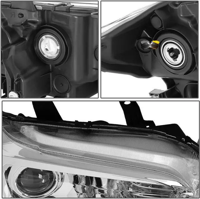 Alt view image 4 of 5 - DNA Motoring OEM-HL-0084-R For 2016 to 2018 Toyota Tacoma Right / Passenger Side Factory Style Projector Headlight Headlamp 17 TO2503242