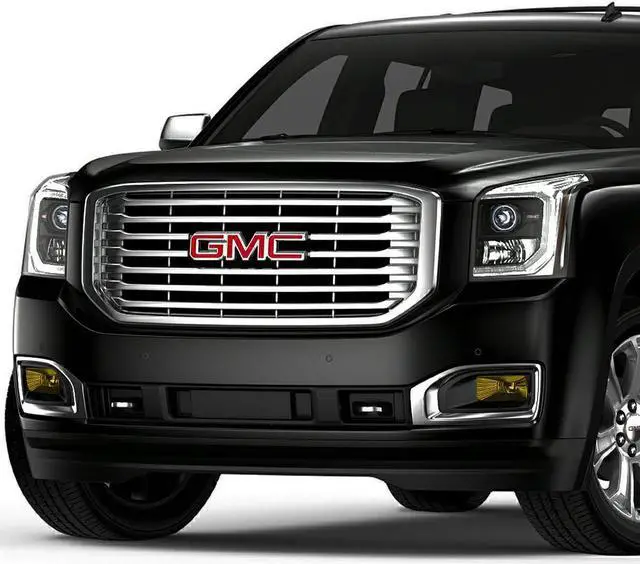 Alt view image 7 of 7 - DNA Motoring FL-ZTL-263-AM For 2015 to 2018 GMC Yukon/XL Pair Front Bumper Lamp LED Fog Light Lamp+Bezel+Switch Amber Lens 16 17