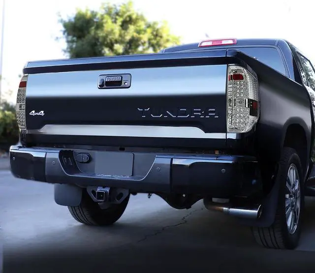 Alt view image 7 of 7 - DNA Motoring TL-TTU15-LED-CH-CL For 2014 to 2018 Tundra Pair Chrome Housing Full LED Tail Light Brake / Reverse Lamps