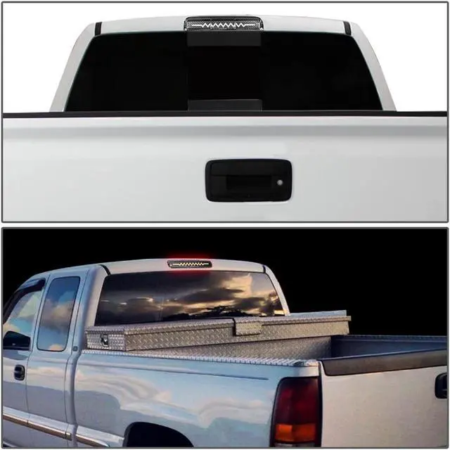 Alt view image 7 of 7 - DNA Motoring 3BL-GMC99-3D-T5-LED-BK For 1999-2007 Chevy Silverado GMC Sierra 1500 2500 3500 HD Classic Heartbeat Style Sequential LED 3rd Third Tail Brake Light