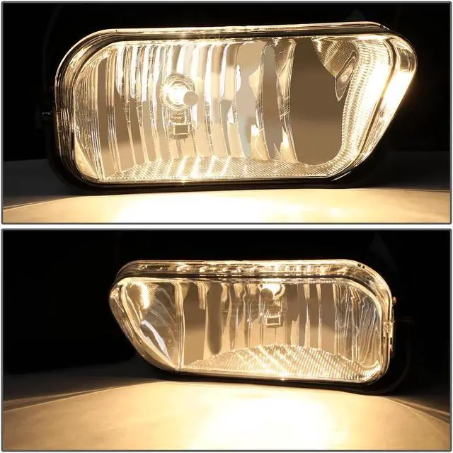Alt view image 3 of 7 - DNA Motoring FL-ZTL-306-SM For 2004 to 2007 Chevy Silverado 1500 2500 3500HD Pair OE Style Fog Light Lamps Replacement Smoked 05 06