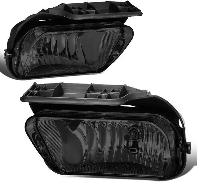 Main image of DNA Motoring FL-ZTL-306-SM For 2004 to 2007 Chevy Silverado 1500 2500 3500HD Pair OE Style Fog Light Lamps Replacement Smoked 05 06