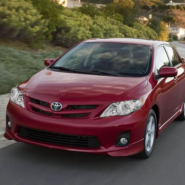 Alt view image 4 of 5 - DNA Motoring HL-OH-TCO09-CH-AM For 2009 to 2010 Toyota Corolla 10th Gen Pair Chrome Housing Amber Corner Headlight Headlamps Left + Right