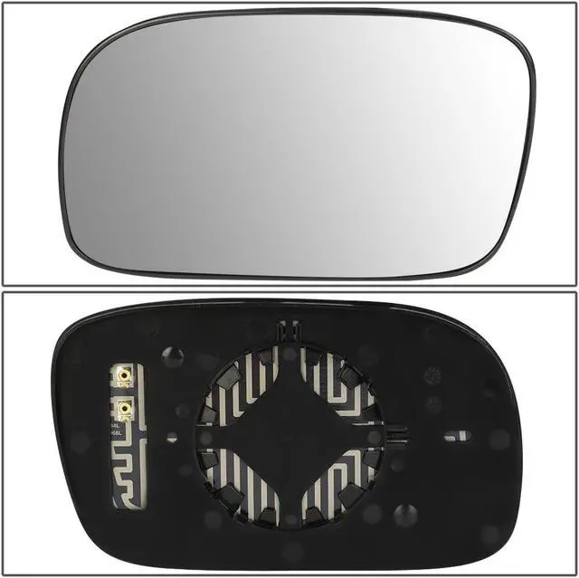 Alt view image 5 of 5 - DNA Motoring OEM-MG-0091 For 2006 to 2008 Chrysler PT Cruiser Factory Style Driver / Left Side Mirror Glass Lens with Backing Plate + Heated 07 5179805AA