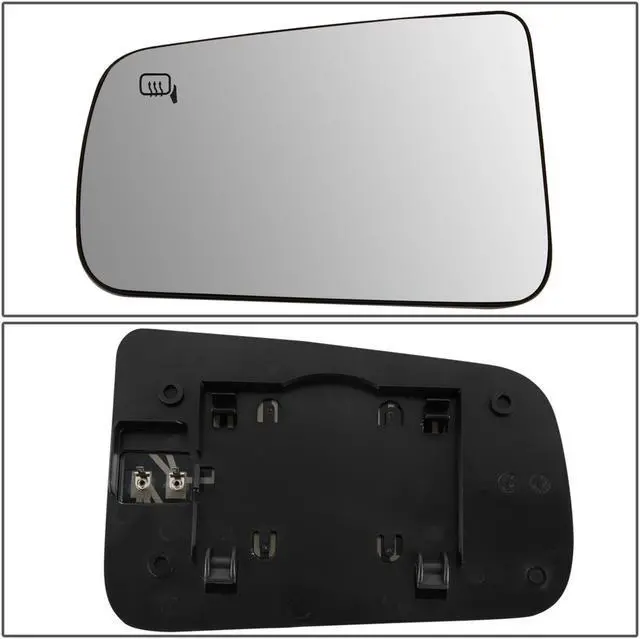 Alt view image 5 of 5 - DNA Motoring OEM-MG-0145 For 2008 to 2011 Ford Focus Factory Style Driver / Left Side Mirror Glass Lens with Backing Plate + Heated 09 10 8S4Z17K707D