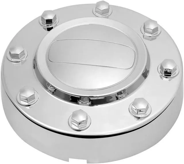 Alt view image 2 of 6 - DNA Motoring ZTL-Y-0129 For 2011 to 2016 Ram 3500 Dually 4Pcs Full Set Alcoa Wheel Rim Center Hub Caps Front + Rear Chrome 12 13 14 15