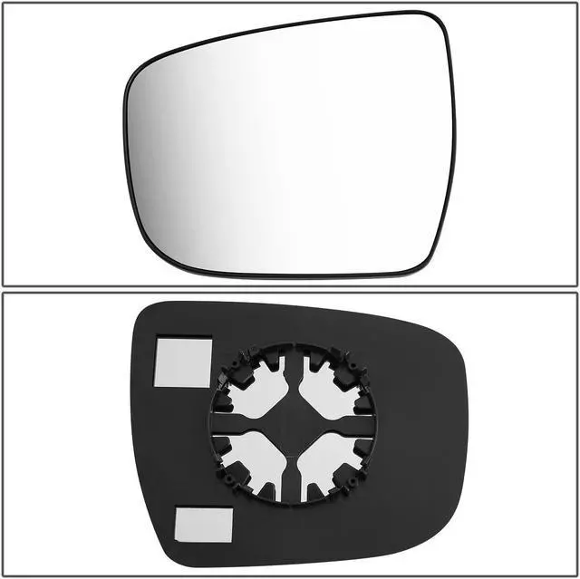 Alt view image 5 of 5 - DNA Motoring OEM-MG-0440 For 2014 to 2019 Nissan Rogue Murano Pathfinder Factory Style Driver / Left Mirror Glass Lens 15 16 17 18