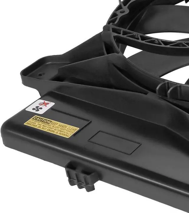 Alt view image 3 of 6 - DNA Motoring OEM-RF-0103 For 2007 to 2015 Lincoln MKX Ford Edge 2.0L 3.5L 3.7L Factory Style Radiator Cooling Fan Shroud Assembly FO3115177 08 09 10 11 12 13 14