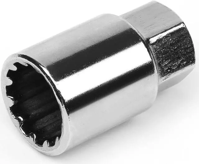 Alt view image 6 of 7 - J2 Engineering LN-T7-012-125-BL J2 Engineering 7075 -T6 Forged Aluminum M12 x 1.25 16Pcs 80mm Height Spiky Cap Lug Nut Set w / 4Pcs Lock+Key Blue