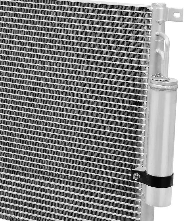 Alt view image 4 of 7 - For 2005 to 2019 Chrysler 300 Dodge Charger Challenger Magnum 2.7L 3.5L 3.6L 6.1L 5.7L 6.4L 3237 Aluminum Air Conditioning A/C Condenser 06 07 08 09 10 11 12 13 14 15 16 17 18