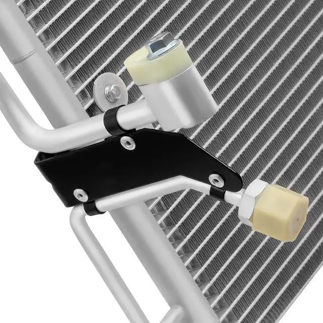 Alt view image 2 of 7 - For 1997 to 2003 Pontiac Grand Prix Chevy Impala Monte Carlo Buick Regal Century 3.1L 3.4L 3.5L 3.8L V6 4806 Aluminum Air Conditioning A/C Condenser 98 99 00 01 02