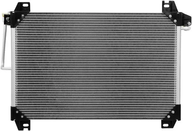 Alt view image 6 of 7 - DNA Motoring OEM-CDS-3054 For 2002 to 2009 GMC Envoy Chevy Trailblazer Buick Rainier Oldsmobile Bravada 4.2L 5.3L 6.0L 3054 Aluminum Air Conditioning A/C Condenser 03 04 05 06 07 08