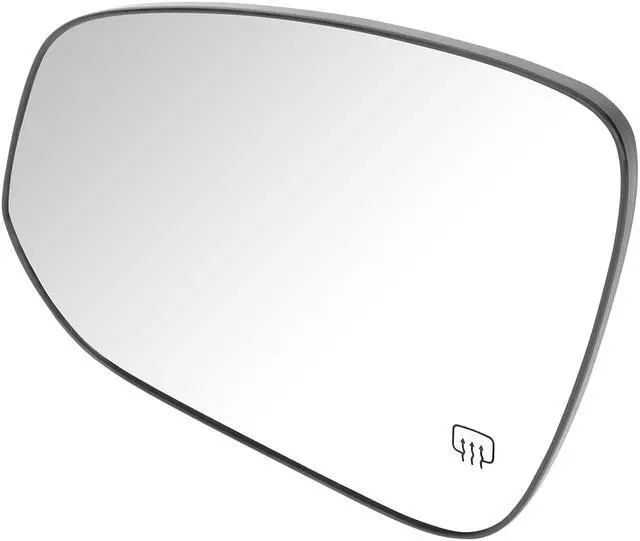 Main image of DNA Motoring OEM-MG-0482 For 2014 to 2018 Toyota Highlander Factory Style Driver / Left Heated Mirror Glass Lens 15 16 17