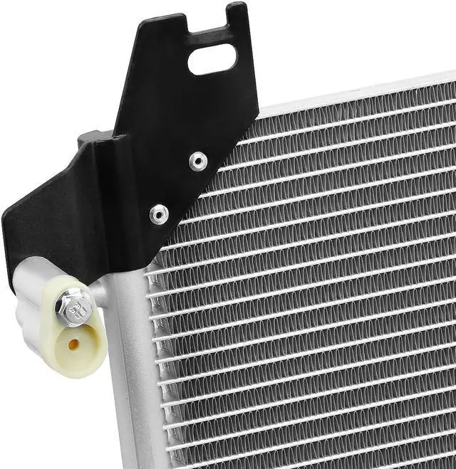 Alt view image 3 of 7 - DNA Motoring OEM-CDS-3054 For 2002 to 2009 GMC Envoy Chevy Trailblazer Buick Rainier Oldsmobile Bravada 4.2L 5.3L 6.0L 3054 Aluminum Air Conditioning A/C Condenser 03 04 05 06 07 08