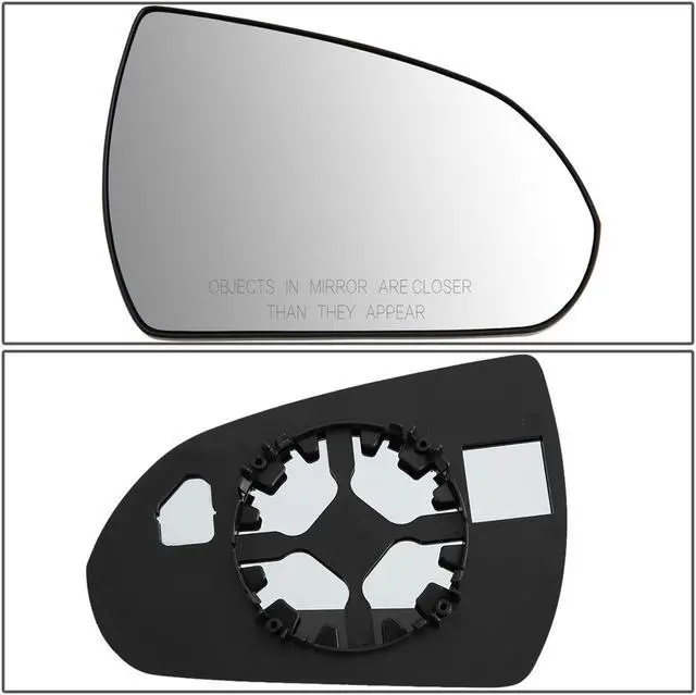 Alt view image 5 of 5 - DNA Motoring OEM-MG-0018 For 2017 to 2019 Hyundai Elantra Factory Style Passenger / Right Side Mirror Glass Lens with Backing Plate 18 87621F3050
