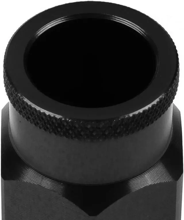 Alt view image 4 of 6 - J2 Engineering LN-T7-004-15-BK J2 Engineering 7075 -T6 Forged Aluminum M12X1.5 20Pcs 50mm Height Open -End Lug Nut Set w / Socket Adapter Key (Black)