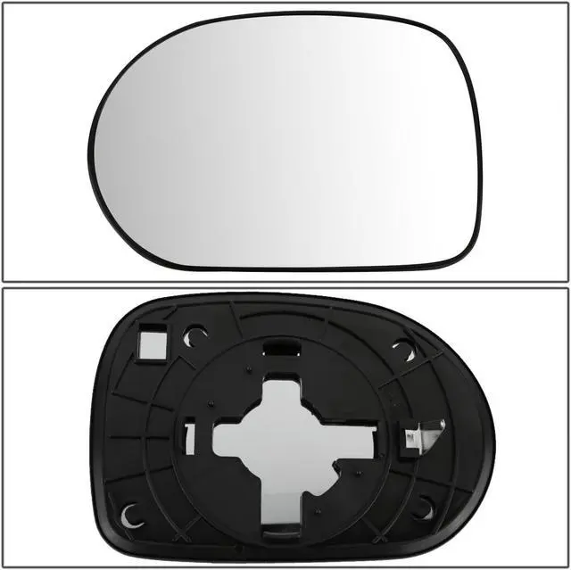 Alt view image 5 of 5 - DNA Motoring OEM-MG-0053 For 2002 to 2005 Kia Sedona Factory Style Driver / Left Side Mirror Glass Lens with Backing Plate 03 04 0K54A69183