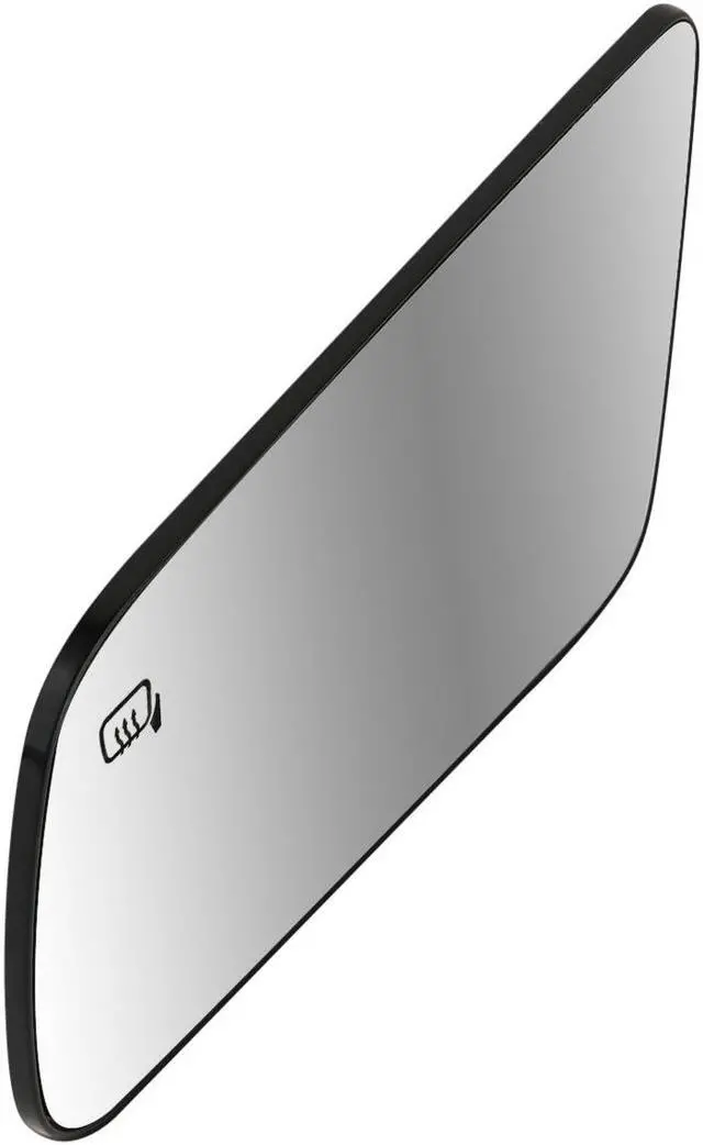 Alt view image 2 of 5 - DNA Motoring OEM-MG-0145 For 2008 to 2011 Ford Focus Factory Style Driver / Left Side Mirror Glass Lens with Backing Plate + Heated 09 10 8S4Z17K707D