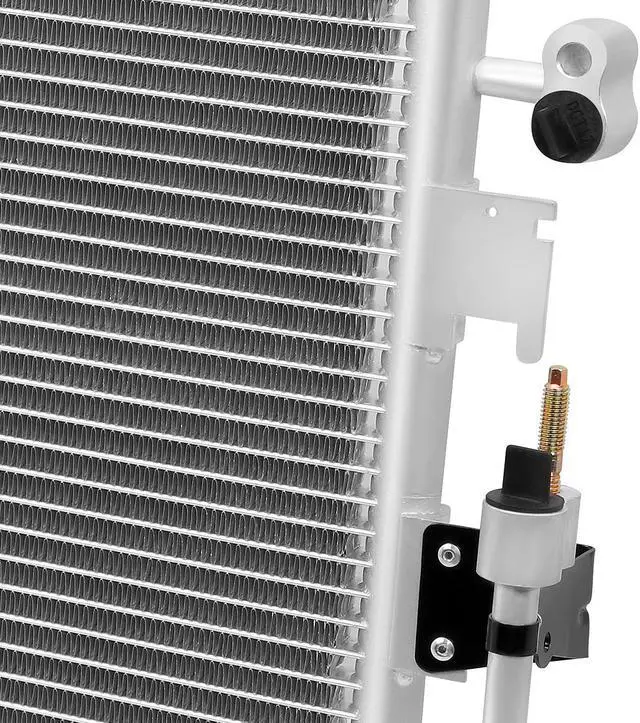 Alt view image 2 of 7 - DNA Motoring OEM-CDS-4612 For 1995 to 2005 Chevy Cavalier Pontiac Sunfire 2.2L 2.3L 2.4L 4612 Aluminum Air Conditioning A/C Condenser 96 97 98 99 00 01 02 03 04