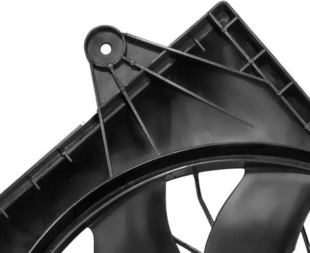 Alt view image 3 of 6 - DNA Motoring OEM-RF-0068 For 2015 to 2019 Dodge Challenger Cahrger 6.2L Factory Style Radiator Cooling Fan Shroud Assembly CH3115190 16 17 18