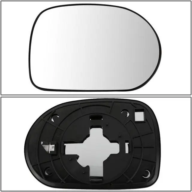 Alt view image 4 of 4 - DNA Motoring OEM-MG-0054 For 2002 to 2005 Kia Sedona Factory Style Passenger / Right Side Mirror Glass Lens with Backing Plate 03 04 0K54A69123