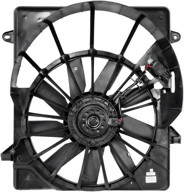 Main image of DNA Motoring OEM-RF-0044 For 2008 to 2012 Jeep Liberty Factory Style Radiator Cooling Fan Shroud Assembly CH3115159 09 10 11