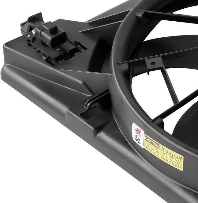 Alt view image 3 of 6 - DNA Motoring OEM-RF-0076 For 2008 to 2016 Dodge Grand Caravan Chrysler Town & Country 3.6L Factory Style Radiator Cooling Fan Shroud Assembly CH3115157 09 10 11 12 13 14 15