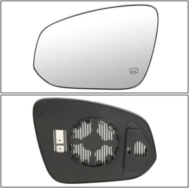 Alt view image 5 of 5 - DNA Motoring OEM-MG-0482 For 2014 to 2018 Toyota Highlander Factory Style Driver / Left Heated Mirror Glass Lens 15 16 17