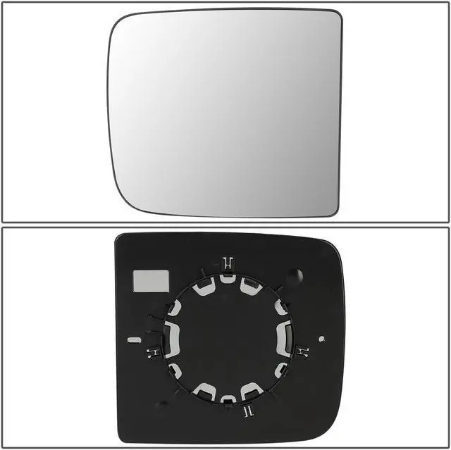 Alt view image 5 of 6 - DNA Motoring OEM-MG-0134 For 2009 to 2019 Dodge Ram Truck 1500 2500 3500 Factory Style Passenger / Right Side Mirror Glass Lens with Backing Plate 10 11 12 13 14 15 16 17 18 68067728AA