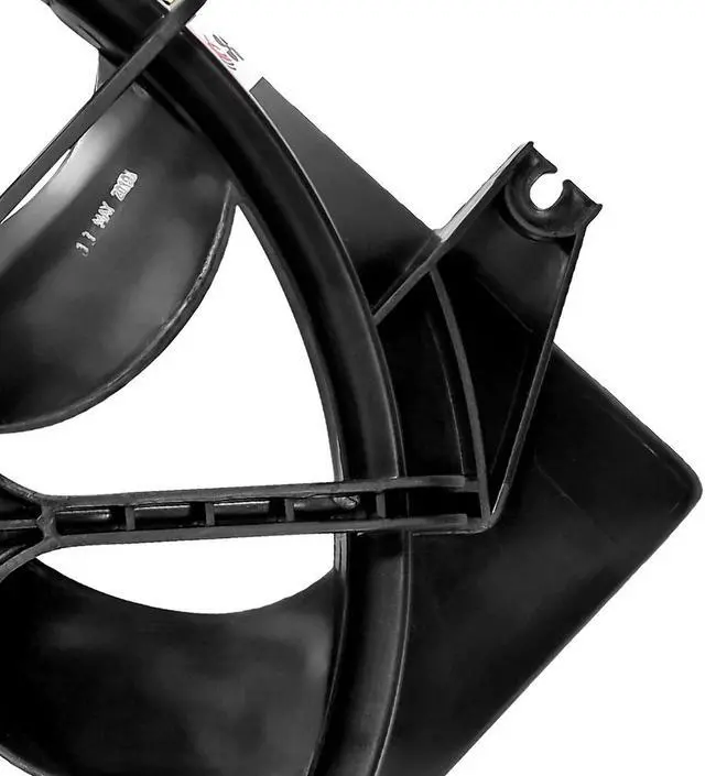 Alt view image 3 of 6 - DNA Motoring OEM-RF-0024 For 2007 to 2009 Hyundai Santa Fe Factory Style Radiator Cooling Fan Shroud Assembly HY3115113 08