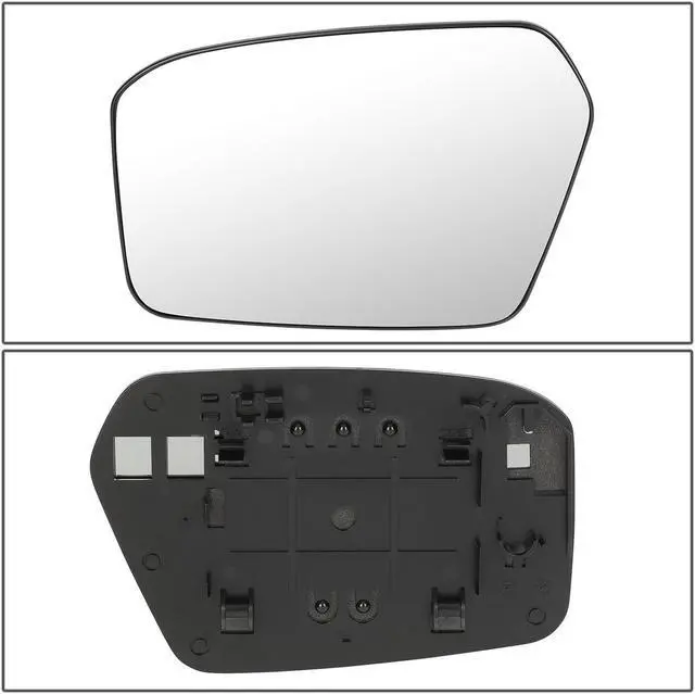 Alt view image 5 of 5 - DNA Motoring OEM-MG-0147 For 2006 to 2010 Mercury Milan Ford Fusion Factory Style Driver / Left Side Mirror Glass Lens with Backing Plate 07 08 09 6E5Z17K707B