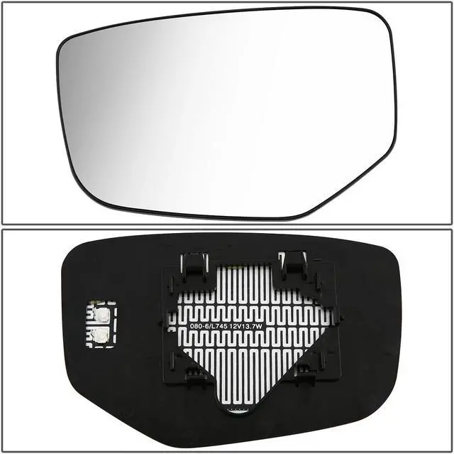 Alt view image 5 of 5 - DNA Motoring OEM-MG-0318 For 2008 to 2012 Honda Accord Factory Style Driver / Left Heated Mirror Glass Lens 09 10 11