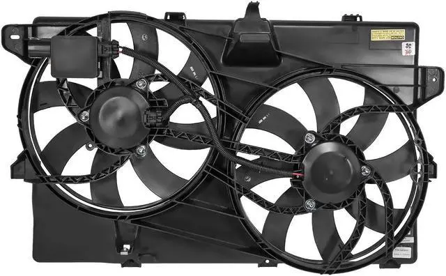 Main image of DNA Motoring OEM-RF-0103 For 2007 to 2015 Lincoln MKX Ford Edge 2.0L 3.5L 3.7L Factory Style Radiator Cooling Fan Shroud Assembly FO3115177 08 09 10 11 12 13 14