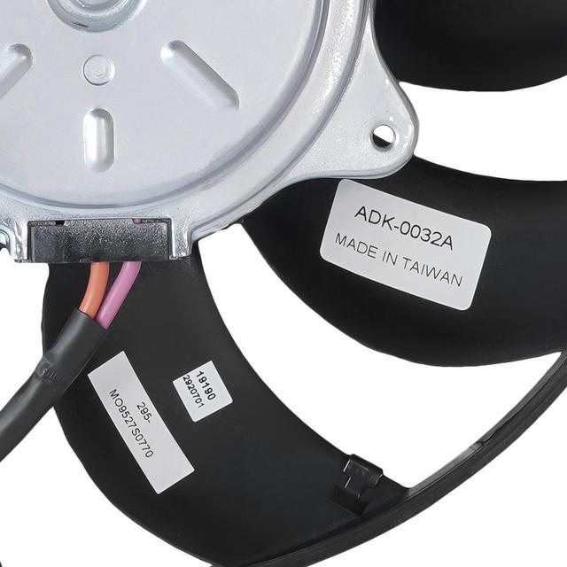 Alt view image 3 of 5 - DNA Motoring OEM-RF-0296 For 2002 to 2008 Audi A4 1.8T 2.0T Quattro Factory Style Radiator Cooling Fan Assembly AU3117107 03 04 05 06 07