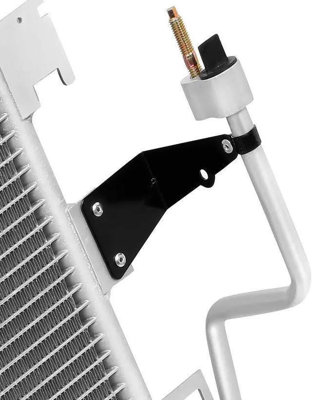 Alt view image 3 of 7 - DNA Motoring OEM-CDS-4612 For 1995 to 2005 Chevy Cavalier Pontiac Sunfire 2.2L 2.3L 2.4L 4612 Aluminum Air Conditioning A/C Condenser 96 97 98 99 00 01 02 03 04