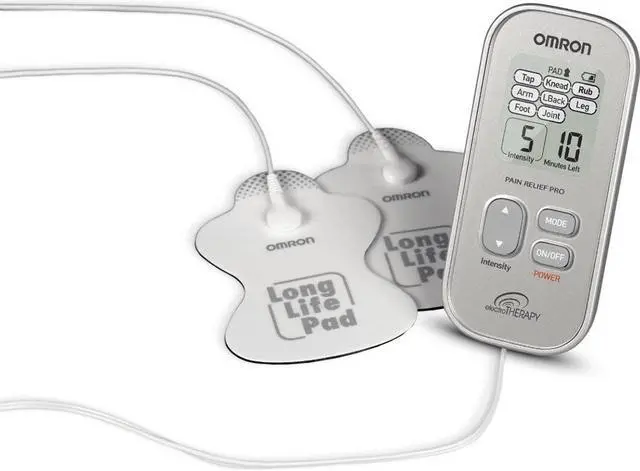 Alt view image 5 of 11 - Omron Electrotherapy TENS Pain Relief Pro Unit (PM3031) - Arm, Leg, Foot, Knee, Lower Back Electronic Pulse Massager